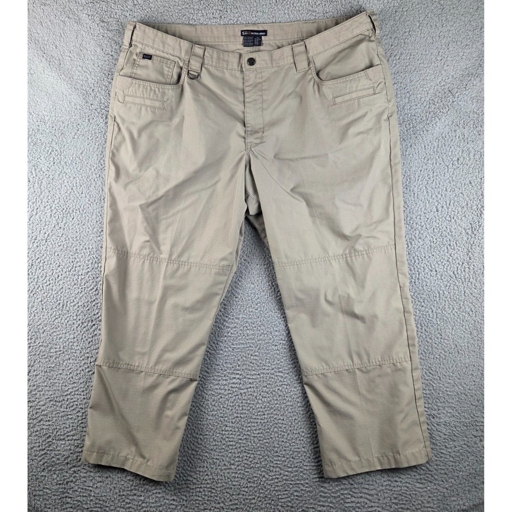 5.11 Tactical Taclite Pro Pants Mens 44x30 (43x28) Tan 74273 Regular Ripstop